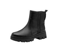 Tamaris Comfort Damen Stiefeletten mit Stretch-Anteil Glitzerdetails, Schwarz (Black Nappa), 41 EU