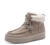 Tamaris Comfort Damen Stiefeletten Wasserabweisend Gefüttert, Beige (Lt Grey/Rose), 41 EU