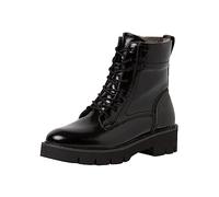 Tamaris Comfort Damen Stiefeletten zum Schnüren aus Leder Plateau Comfort Fit