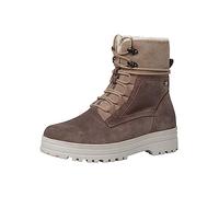 Tamaris COMFORT Damen Stiefeletten zum Schnüren Warm Gefüttert Plateau Comfort Fit, Grau (Anthracite), 40 EU