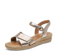 Tamaris COMFORT Damen Wedge/Plat Sand MultiAdjustable LT GOLD 37