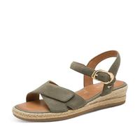 Tamaris COMFORT Damen Wedge/Plat Sand MultiAdjustable SAGE SUEDE 37