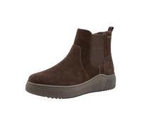 Tamaris Comfort Damen Winterstiefel ohne Absatz aus Leder Wasserabweisend, Braun (Mocca), 36 EU