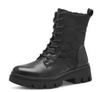 Tamaris COMFORT Damen Winterstiefel ohne Absatz Gefüttert Wasserabweisend, Schwarz (Black), 38 EU