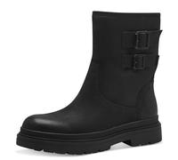 TAMARIS COMFORT Damen Winterstiefel ohne Absatz Gefüttert Wasserabweisend, Schwarz (Black), 41 EU