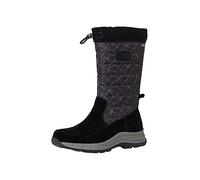 Tamaris COMFORT Damen Winterstiefel ohne Absatz Warm Gefüttert mit Reißverschluss Comfort Fit, Schwarz (Black), 36 EU