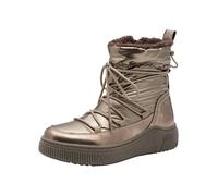 Tamaris Comfort Damen Winterstiefeletten zum Schnüren Gefüttert Wasserabweisend, Braun (Bronze), 40 EU