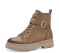 Tamaris Damen Stiefelette 8-86203-43, Comfort, gefüttert, wasserabweisend, zum Schnüren, Braun, 37