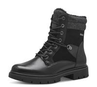 Tamaris Damen Winterstiefeletten COMFORT – gefüttert, wasserabweisend, zum Schnüren – Schwarz 38