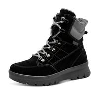 Tamaris COMFORT Damen Winterstiefeletten zum Schnüren mit Reißverschluss Gefüttert, Schwarz (Black), 39 EU