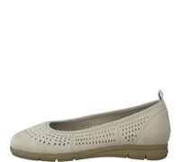 Tamaris Comfort Damenschuhe Ballerinas BEIGE BEIGE - Gr. - 39