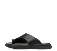 Tamaris Comfort Damen Pantolette Leder Wide Fit Black Nappa (42)