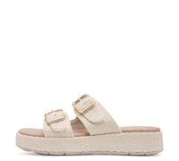 TAMARIS COMFORT Damenschuhe Klassische Pantoletten IVORY IVORY - Gr. - 42