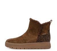 TAMARIS COMFORT Damenschuhe Klassische Stiefeletten TOBACCO/LEO TOBACCO - Gr. - 38