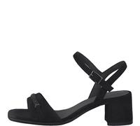 Tamaris Comfort Damenschuhe Riemchensandalen BLACK BLACK - Gr. - 40