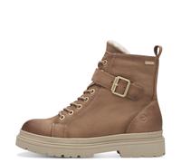 TAMARIS COMFORT Damen Winterstiefeletten zum Schnüren Gefüttert Wasserabweisend, Braun (Karamell), 36 EU