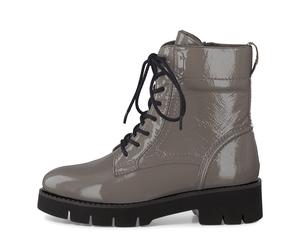 TAMARIS COMFORT Damenschuhe Schnürstiefel TAUPE PATENT TAUPE PATENT - Gr. - 39