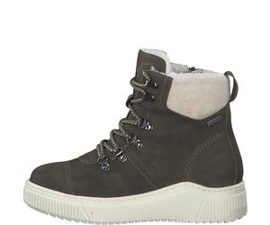 TAMARIS COMFORT Damenschuhe Schnürstiefeletten KHAKI KHAKI - Gr. - 37