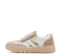 TAMARIS COMFORT Damenschuhe Sportliche Schnürer BEIGE COMB BEIGE COMB - Gr. - 36