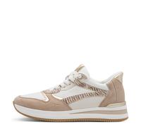 TAMARIS COMFORT Damenschuhe Sportliche Schnürer BEIGE COMB BEIGE COMB - Gr. - 38