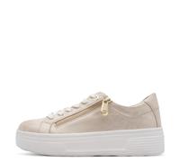 TAMARIS COMFORT Damenschuhe Sportliche Schnürer BEIGE GLAM BEIGE GLAM - Gr. - 39