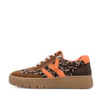 TAMARIS COMFORT Damenschuhe Sportliche Schnürer COGNAC LEOPARD COGNAC LEOPARD - Gr. - 37