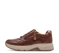 TAMARIS COMFORT Damenschuhe Sportliche Schnürer COGNAC NAPPA COGNAC NAPPA - Gr. - 37