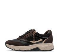 TAMARIS COMFORT Damenschuhe Sportliche Schnürer MOCCA COMB MOCCA COMB - Gr. - 38