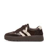 TAMARIS COMFORT Damenschuhe Sportliche Schnürer MOCCA CROCO MOCCA CROCO - Gr. - 42
