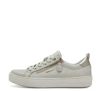 TAMARIS COMFORT Damenschuhe Sportliche Schnürer OFFWHITE NAPPA OFFWHITE NAPPA - Gr. - 38