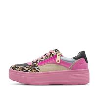 TAMARIS COMFORT Damenschuhe Sportliche Schnürer PINK MUTI PINK MUTI - Gr. - 37