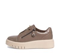TAMARIS COMFORT Damenschuhe Sportliche Schnürer TAUPE PATENT TAUPE PATENT - Gr. - 37