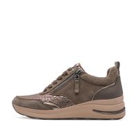 TAMARIS COMFORT Damenschuhe Sportliche Schnürer TAUPE TAUPE - Gr. - 37