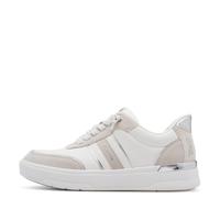 TAMARIS COMFORT Damenschuhe Sportliche Schnürer WHITE COMB WHITE COMB - Gr. - 40