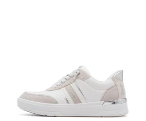 TAMARIS COMFORT Damenschuhe Sportliche Schnürer WHITE COMB WHITE COMB - Gr. - 41