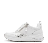 TAMARIS COMFORT Damenschuhe Sportliche Schnürer WHITE NAPPA WHITE NAPPA - Gr. - 40
