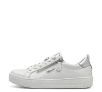TAMARIS COMFORT Damenschuhe Sportliche Schnürer WHITE PATENT WHITE PATENT - Gr. - 38