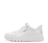 TAMARIS COMFORT Damenschuhe Sportliche Schnürer WHITE WHITE - Gr. - 36