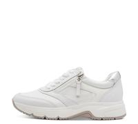 TAMARIS COMFORT Damenschuhe Sportliche Schnürer WHITE WHITE - Gr. - 38
