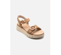 Tamaris COMFORT Damen Wedge/Plat Sand MultiAdjustable CAMEL SUEDE 39