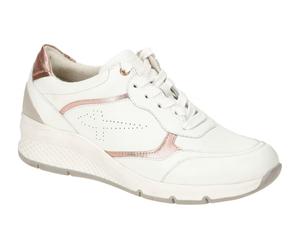 Tamaris Comfort Schuhe Sneaker weiß rose Leder 8-83713-20 - Größe 38