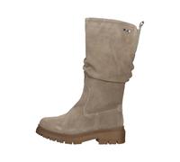 Tamaris Comfort Stiefel Veloursleder Taupe Warmfutter - 42