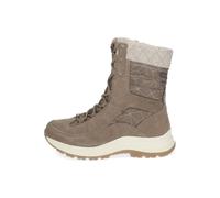 Tamaris Comfort Stiefelette Leder/Textil Taupe Warmfutter - 41