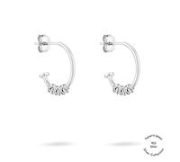 Tamaris Creolen Damen silber, ONE SIZE