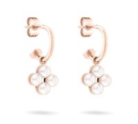 Tamaris Creolen The Flower Pearl TJ-0522-E-23 Edelstahl Roségold Damen