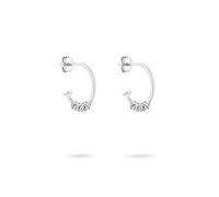 Tamaris Creolen Damen silber, ONE SIZE