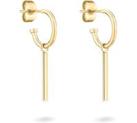 Tamaris Creolen Edelstahl gold Damen