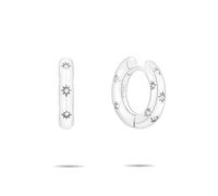 Tamaris Damen Creolen TJ-0648-E-18 aus Edelstahl, Silber