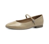 Tamaris Da.-Ballerina für Damen, beige, Größe 37 EU