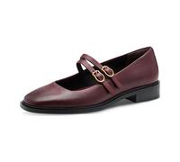 Tamaris Damen Ballerina Leder Rot Größe 41
